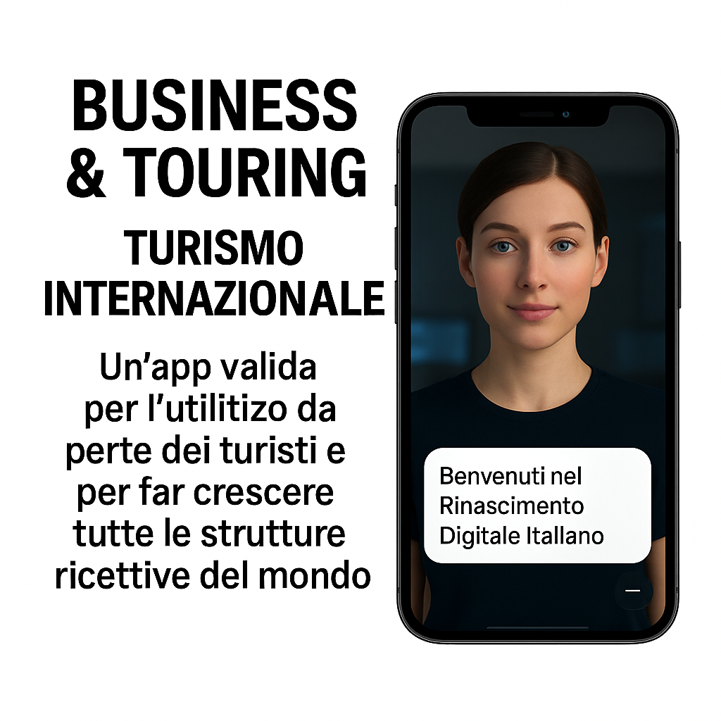 Business & Touring– Il tuo compagno di viaggio nel Rinascimento Digitale