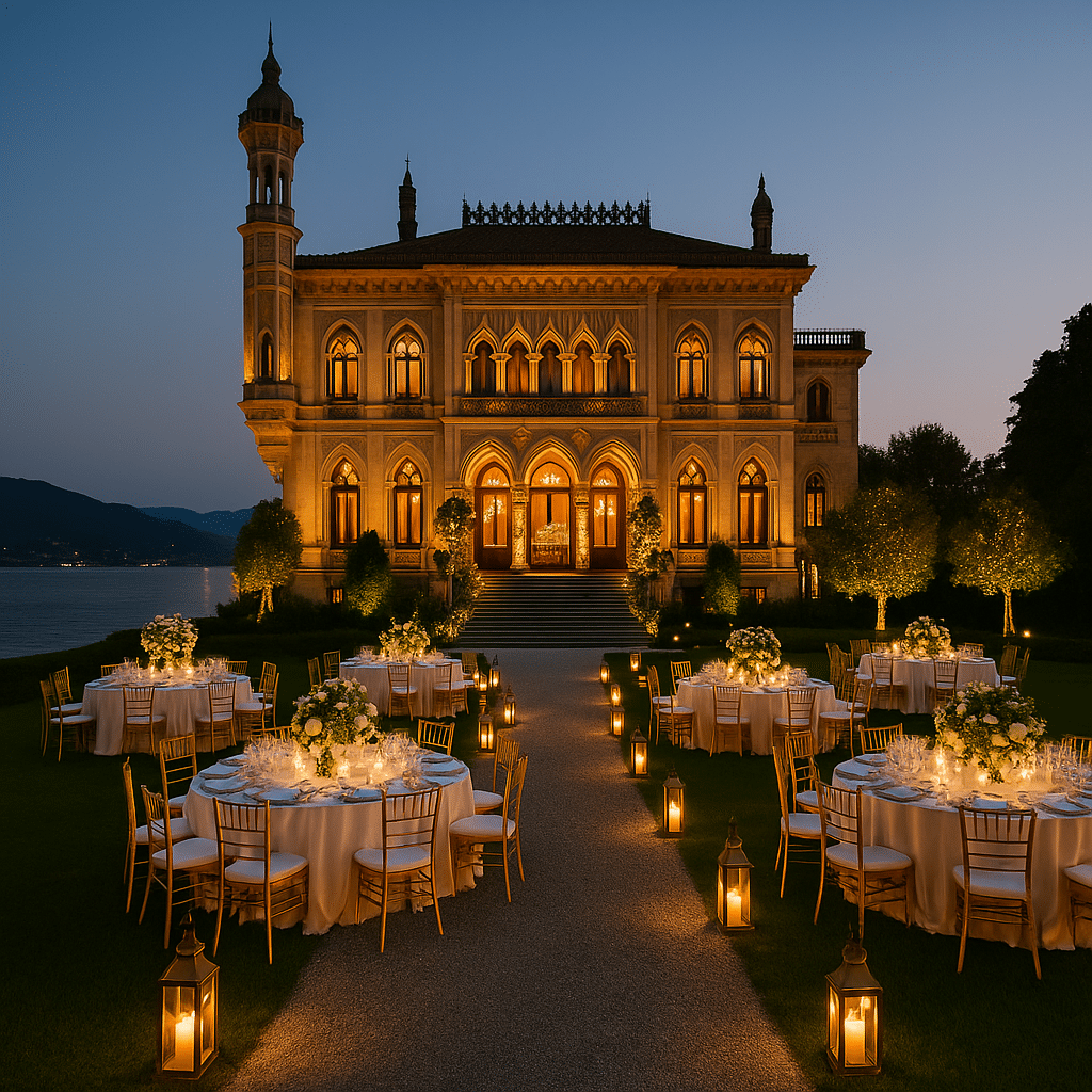 Guida per Sposarsi al lago d'Orta in Villa Crespi