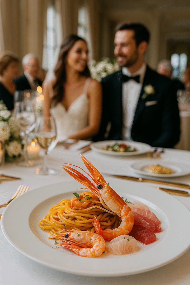 Cucina d’autore matrimonio Lago Maggiore