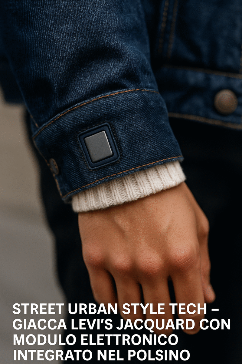 Street Urban Style Tech – Levi’s Jacquard by Google – la tecnologia quotidiana