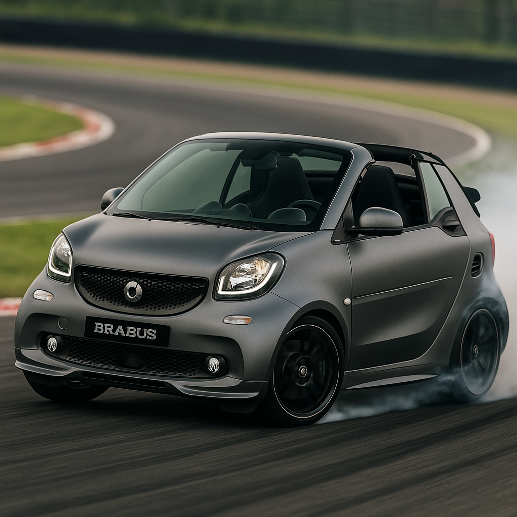 Smart Brabus 453 Cabriolet usata  – origine, logo, identità e metamorfosi sportiva Fondi Sperlonga -Roma - Terracina -Formia -Frosinone -Lazio