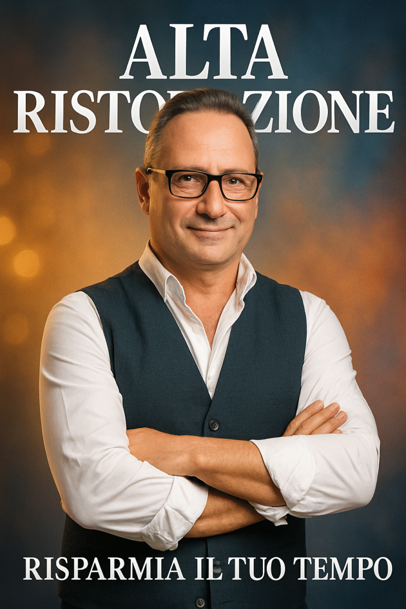 VINCENZO LICCARDI — L’UOMO CHE RESTITUISCE IL TEMPO AI RISTORATORI