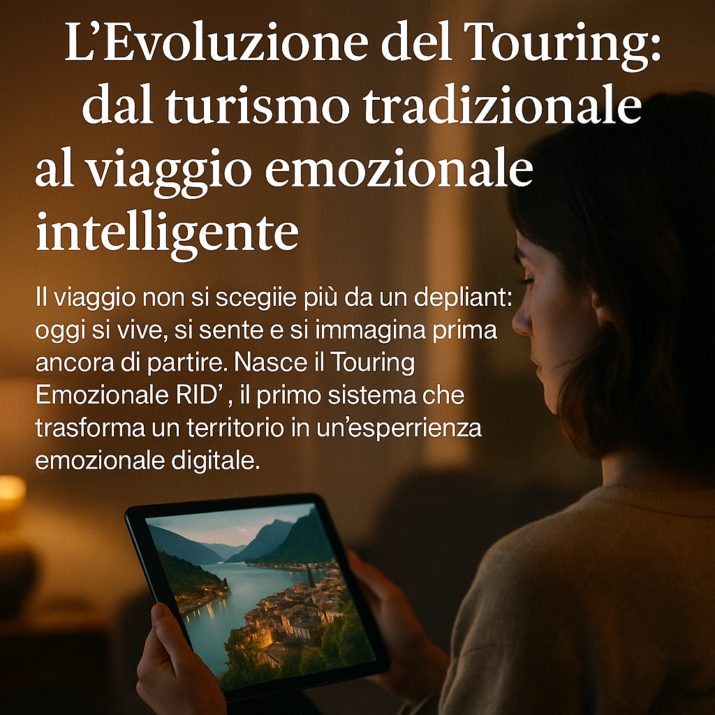 L’Evoluzione del Touring: dal turismo tradizionale al viaggio emozionale intelligente