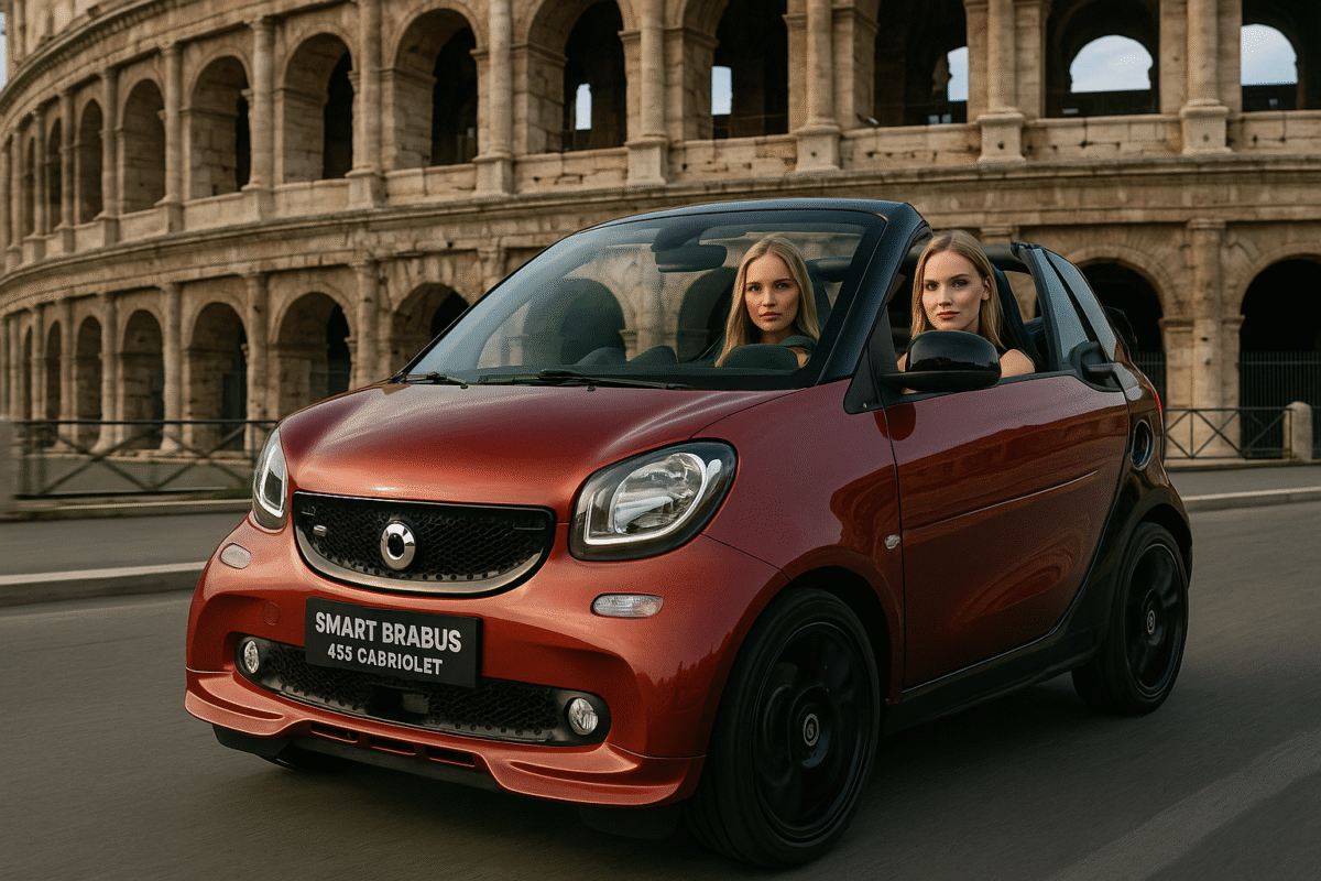 Smart Brabus 453 Cabriolet usata FONDI SPERLONGA- GAETA- FORMIA - TERRACINA - FROSINONE - ROMA 