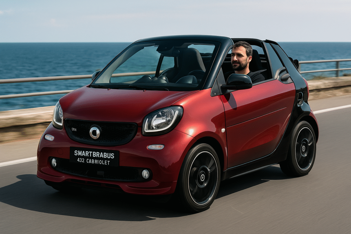 Smart Brabus 453 Cabriolet usata FONDI SPERLONGA- GAETA- FORMIA - TERRACINA - FROSINONE - ROMA