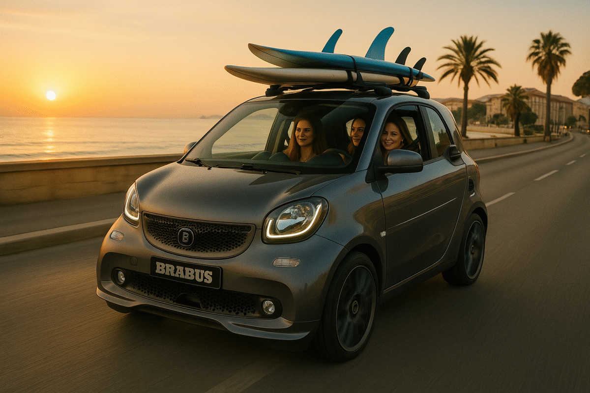 Smart Brabus 453 Cabriolet usata  – origine, logo, identità e metamorfosi sportiva Fondi Sperlonga -Roma - Terracina -Formia -Frosinone -Lazio