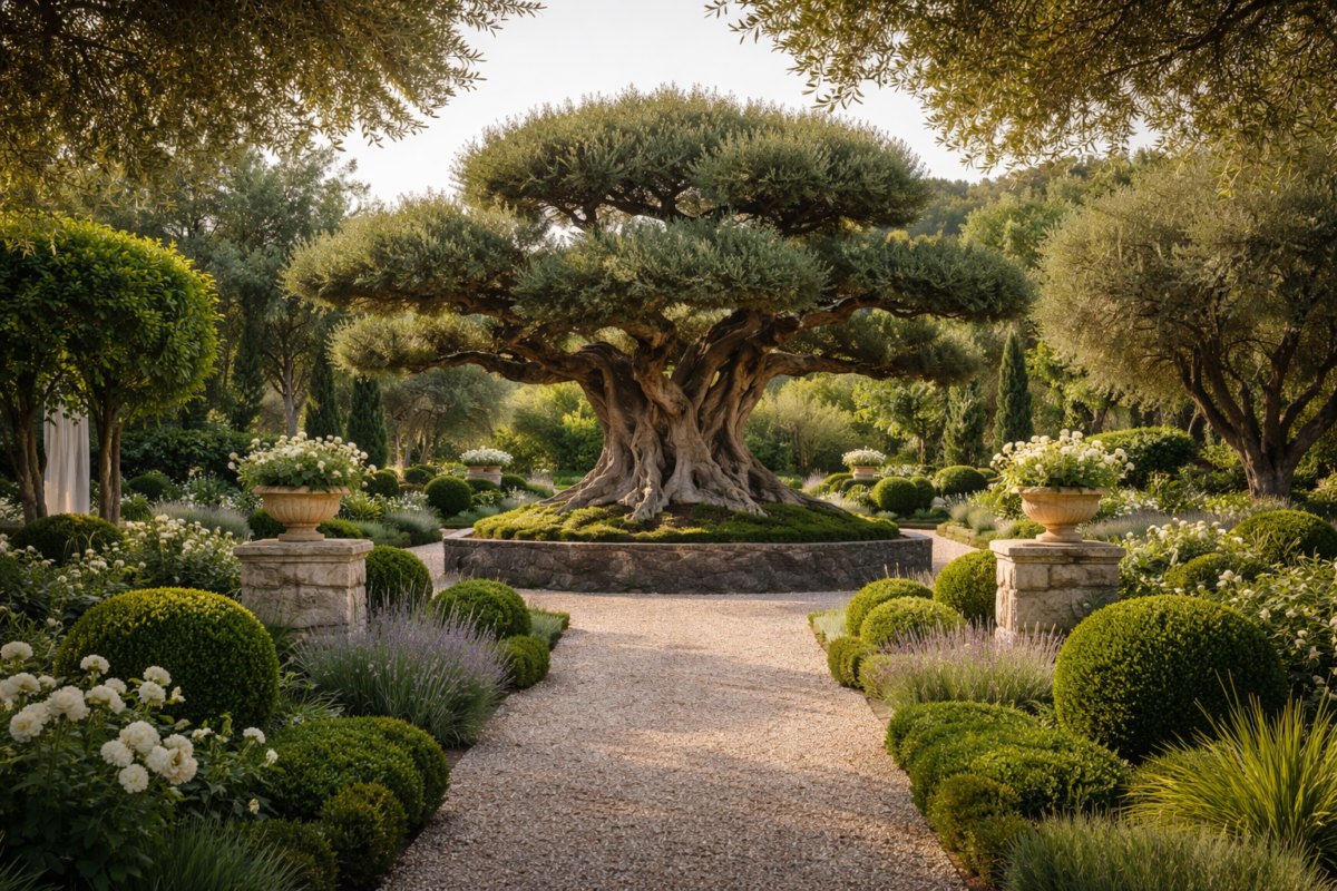 Pianta d’ulivo, giardino decorativo: una scelta che racconta identità e valore