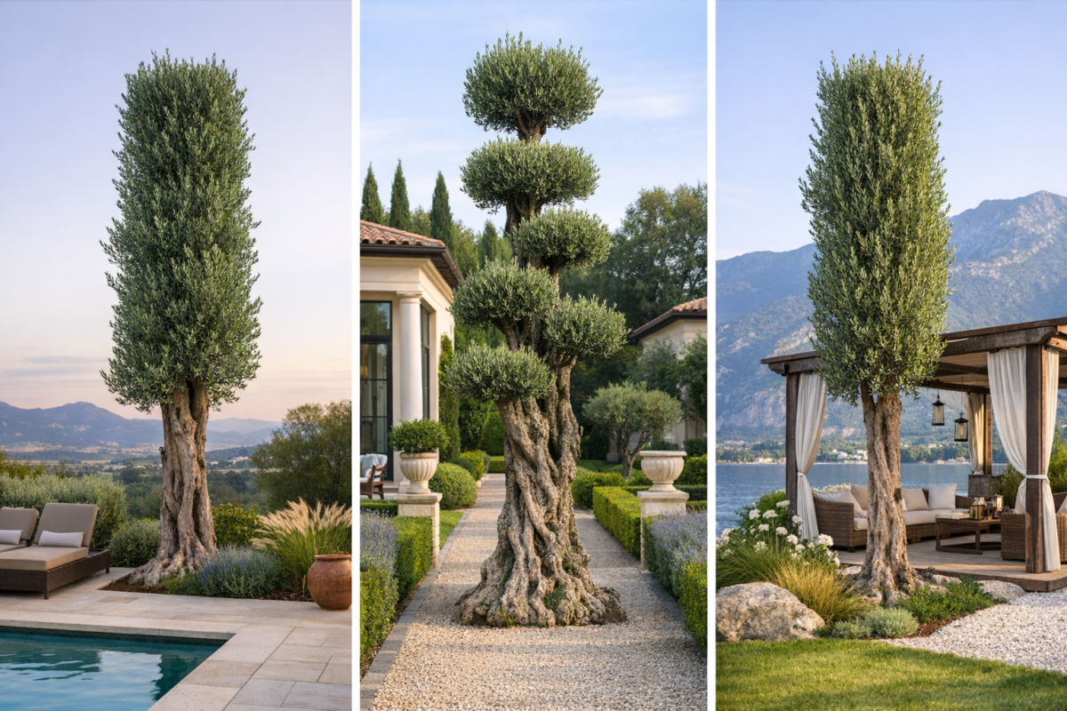 Pianta d’ulivo, giardino decorativo: una scelta che racconta identità e valore