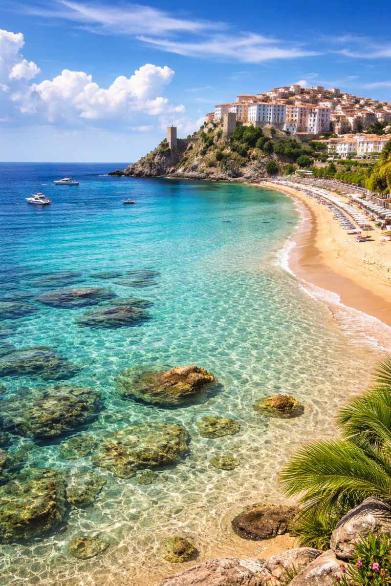 Sperlonga Spiagge mare Cristallino: gioiello del Mediterraneo tra borgo, mito e archeologia imperiale