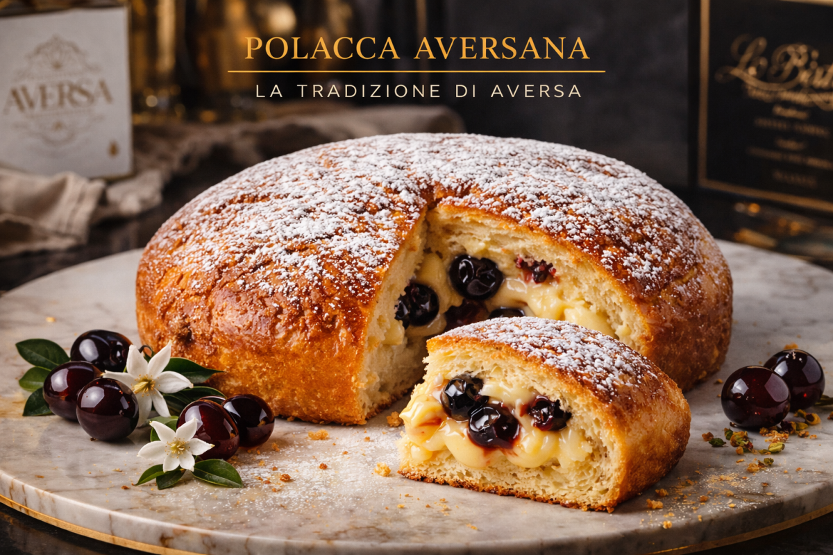 Polacca aversana torta brioche