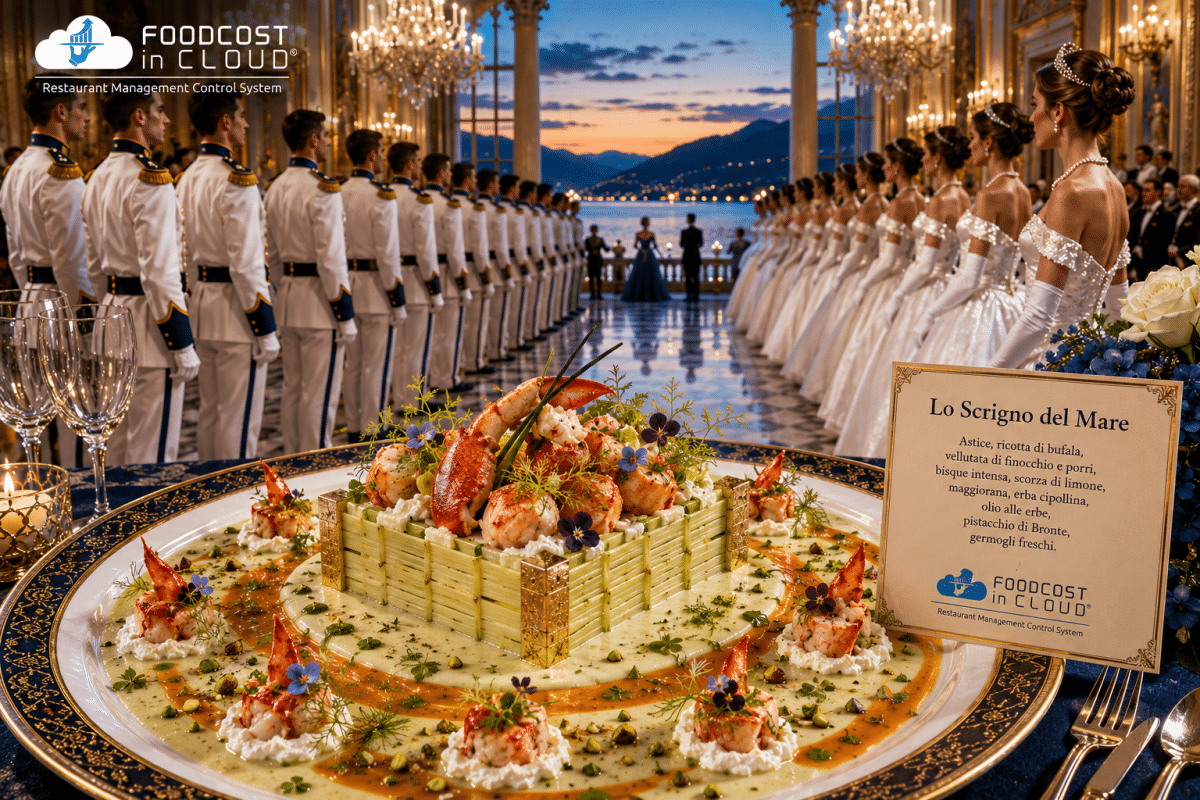 Arte sensoriale nell'alta cucina italiana al Gran Ballo dei Cadetti