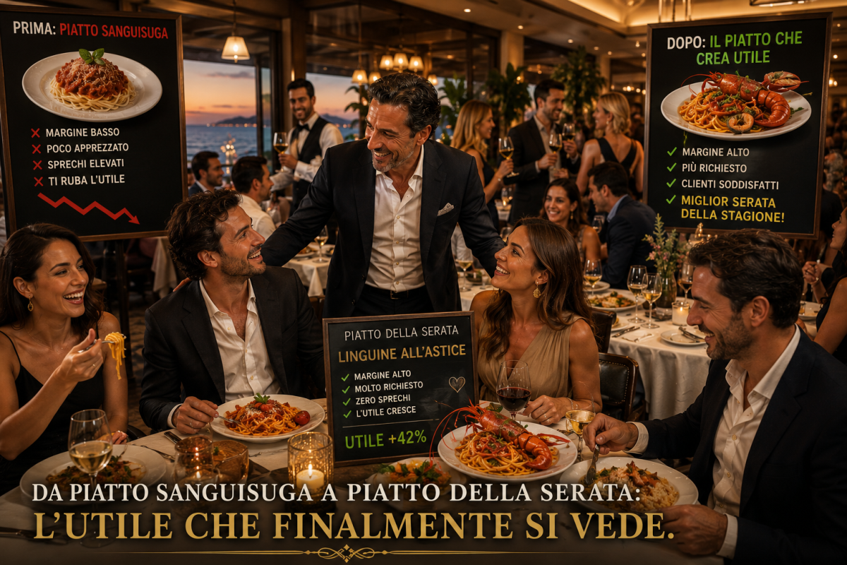 Perché un Piatto Sanguisuga rimane invisibile fino a quando mette in pericolo l'utile del ristorante?