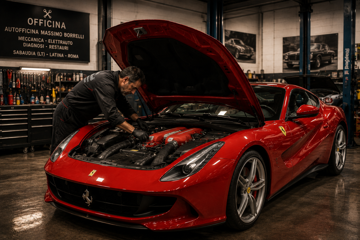 AUTOFFICINA MECCANICO MASSIMO BORRELLI SABAUDIA LATINA ROMA